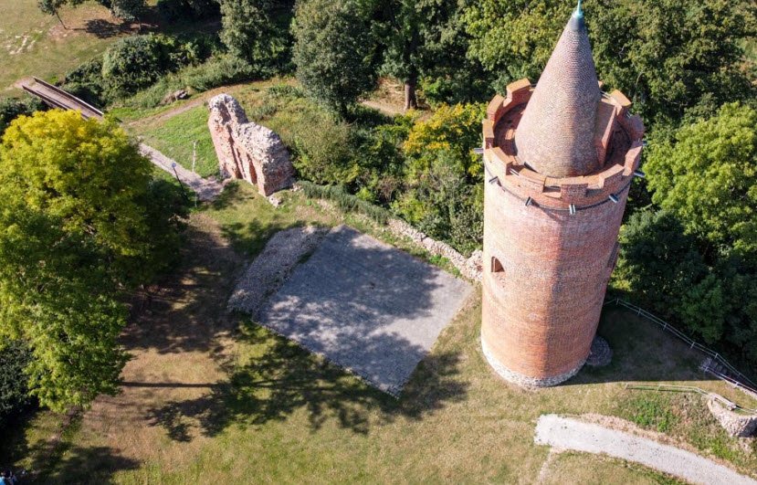 Burgruine Gänseburg Putlitz, Putlitz, Germany